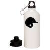 20 oz Aluminum Water Bottle with Carabiner Thumbnail
