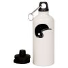 20 oz Aluminum Water Bottle with Carabiner Thumbnail