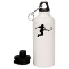 20 oz Aluminum Water Bottle with Carabiner Thumbnail