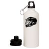 20 oz Aluminum Water Bottle with Carabiner Thumbnail