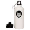 20 oz Aluminum Water Bottle with Carabiner Thumbnail