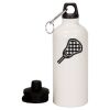 20 oz Aluminum Water Bottle with Carabiner Thumbnail