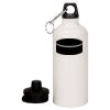 20 oz Aluminum Water Bottle with Carabiner Thumbnail