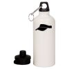 20 oz Aluminum Water Bottle with Carabiner Thumbnail