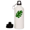20 oz Aluminum Water Bottle with Carabiner Thumbnail