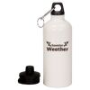 20 oz Aluminum Water Bottle with Carabiner Thumbnail
