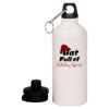 20 oz Aluminum Water Bottle with Carabiner Thumbnail