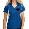 Women's Side Blocked Micropique Sport Wick ® Polo Thumbnail