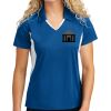 Women's Side Blocked Micropique Sport Wick ® Polo Thumbnail