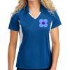 Women's Side Blocked Micropique Sport Wick ® Polo Thumbnail