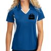 Women's Side Blocked Micropique Sport Wick ® Polo Thumbnail