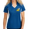 Women's Side Blocked Micropique Sport Wick ® Polo Thumbnail