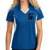 Women's Side Blocked Micropique Sport Wick ® Polo Thumbnail