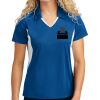 Women's Side Blocked Micropique Sport Wick ® Polo Thumbnail