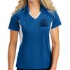 Women's Side Blocked Micropique Sport Wick ® Polo Thumbnail